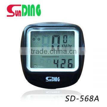 2016 new model SD-568A sunding speedometer bike computer