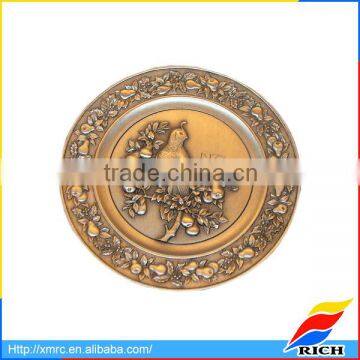 metal hanging wall plate decoration souvenirs