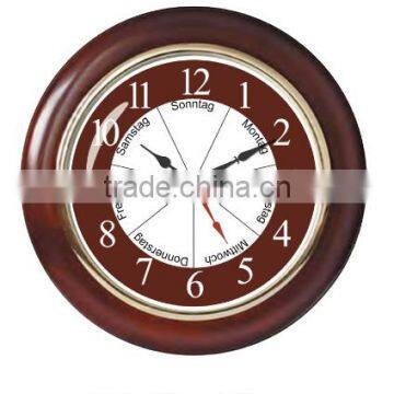 Newest Wood Week Wall Clock photo-1