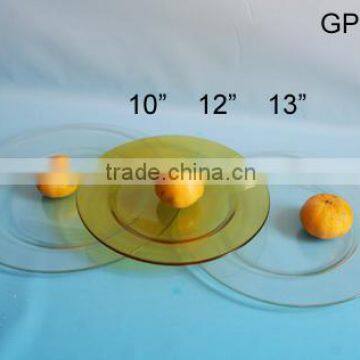 2016 new smooth glass plat for fruit