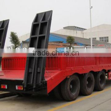 lowboy semi trailer