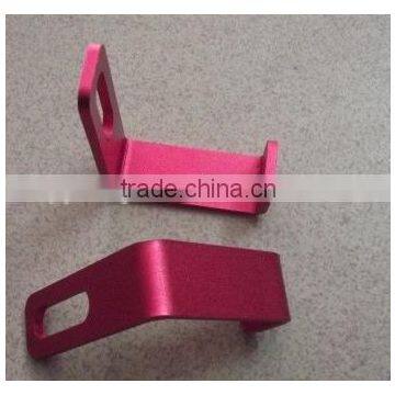 Red anodizing stamping and bending aluminum sheet metal anodizing