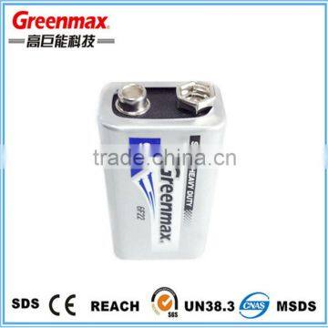 Quick Delivery time Power Plus 6F22 9V Battery