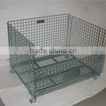 rolling metal storage cage for storage use