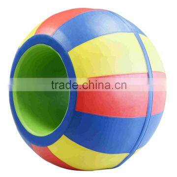 High Quality gymnastics indoor soft play equipment rainbow barrel gym equipment for kids