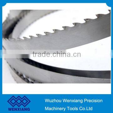 Tungsten carbide steel band saw blade for wood cutting