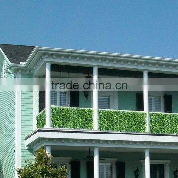 PE material boxwood plastic leaf fence