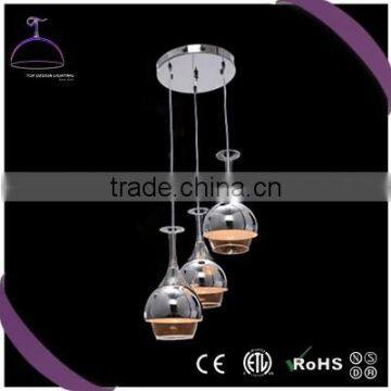 modern hotel glass ball chandelier lighting