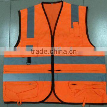 Hi Vis Vest with multi pockets