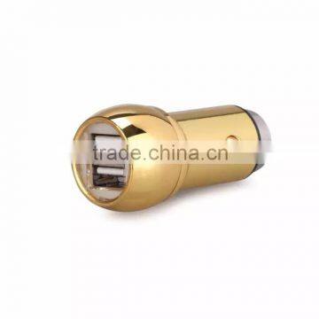 Dual USB Universal Car Charger for Car Socket Splitter Charger For Smart Phone GPS Power Adapter 2.4A Car Charge
