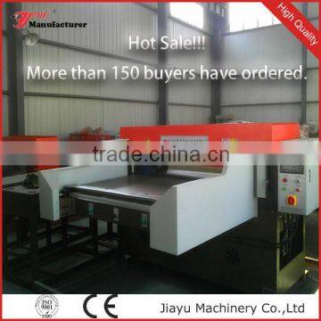 Automatic single sliding desktop precision four-post hydraulic cutting machine