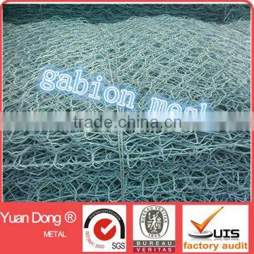 Professional team falling rock gabion protective mesh/hexagonal mesh