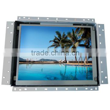 Industial Use VGA Input Metal Case 12.1 inch TFT LCD Open Frame Monitor