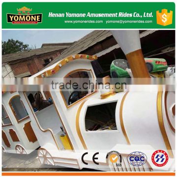 Top amusement park equipment electric or diesel used trackless train for sale