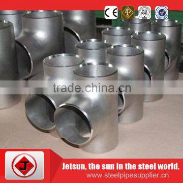 304 316 Stainless Steel Butt Welding Pipe Tees photo-4