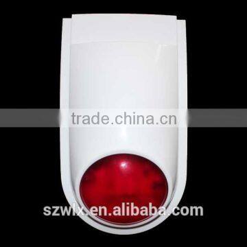 Wireless optical alarm siren outdoor alarm bell