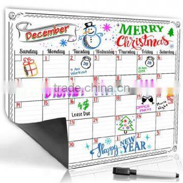 Custom Monthly Magnetic Calendar Fridge Magnet Sticker photo-2