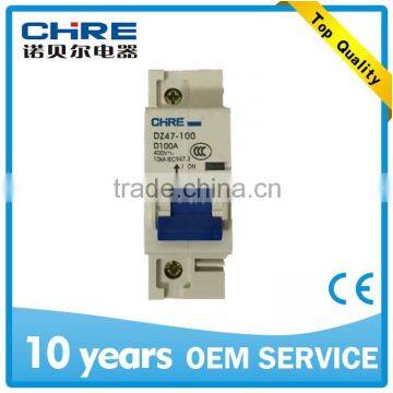 mini Circuit breaker 100A DZ47-100 1P MCB