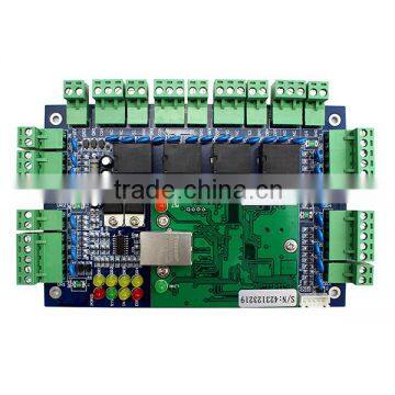 TCP/IP 4 door access control system with wiegand interface AC2004.NET 20000 users