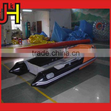 High quality motor pvc inflatable water boat for sale