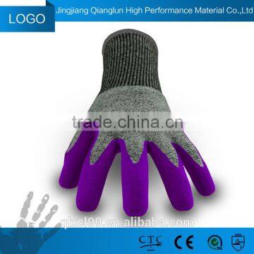 QL great varieties nitrile foam job safety gloves suppliers