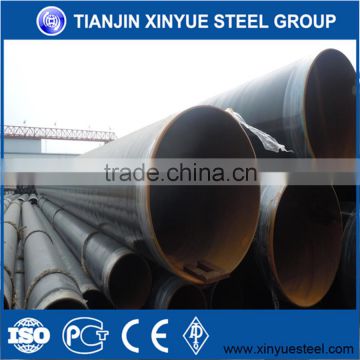 3PE coated SSAW steel pipe/spiral welded steel pipe