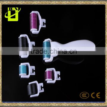 1200 Needles Derma Micro Needle Body Skin Roller Microneedle Dermaroller With Interchangeable Head