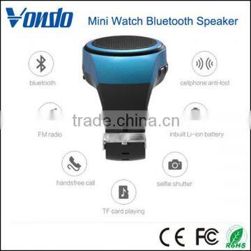 New Product Outdoor Speakers With FM Radio Function Wireless Bluetooth Watch Speaker photo-4
