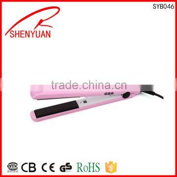 Alibaba China New product Ceramic Hair Straightener with curling iron constant temperature soft hair 30W