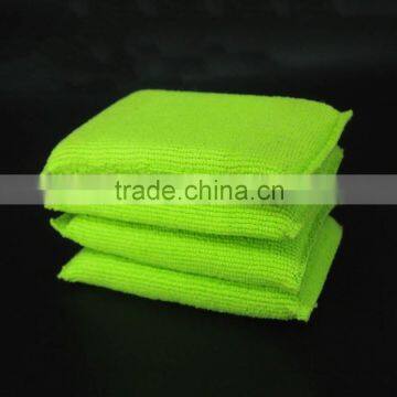 Microfibre Cloth Kitchen Cleaning Dish Washing Scouring Pad Sponge photo-3