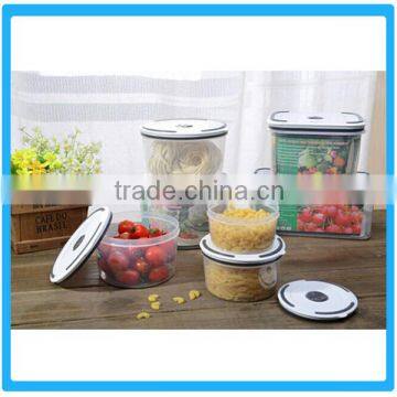 Microwave Safe Plastic Food Storage Container,5 Pieces Food Containers Plastic