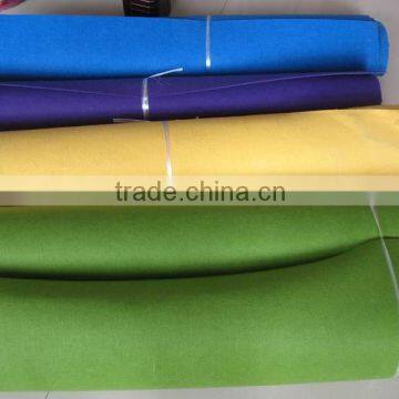 100% colored needled polyester felt fabric 0.5-50mm for craft