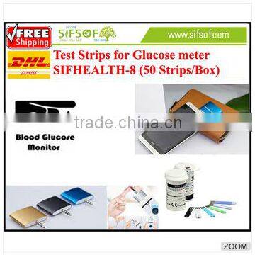 Glucose Test strips for SIFHEALTH-8 glucometer/ Clinical Analytical Instruments