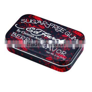 throat lozenge tin box mint tin box