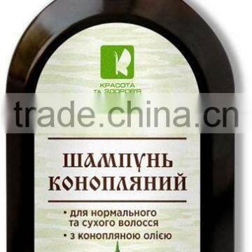 SHAMPOO WITH HEMP AND WHEAT GERM OILS