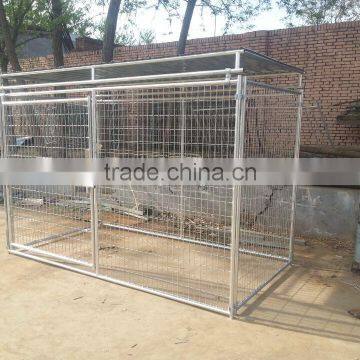 China designer10X10X6 dog kennels with low factory price / cheap large type outdoor dog backyard run kennels for sale