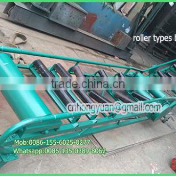 belt conveyor for truck loading unloading used at seaport wharf