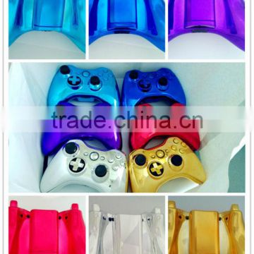 For xbox360 Slim wireless Chrome controller shells+transforming D-pad