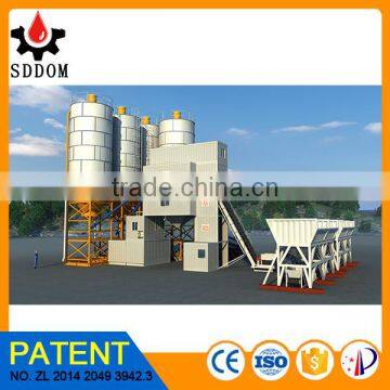 Shandong sddom Free foundation concrete batching plant price