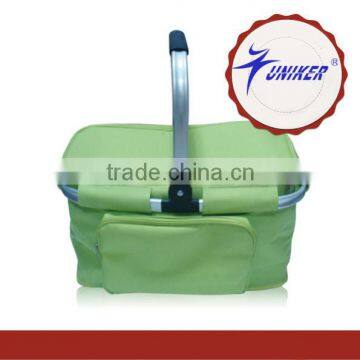 Picnic basket, empty picnic baskets, Outdoor basket, wholesale picnic basket, Canvas Material, Durable