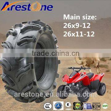 Top quality lower price china Tubeless ATV motorcycle tyre 26x9-12