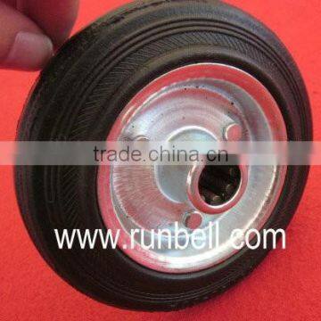Solid Rubber Trolley Caster Wheels photo-5