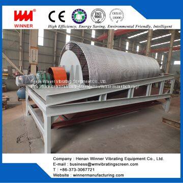 Drum vibrating screen, trommel screen for waste sorting