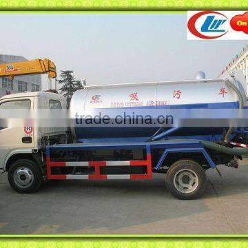 DongFeng mini 3000L Sewage suction truck,sewage tanker truck