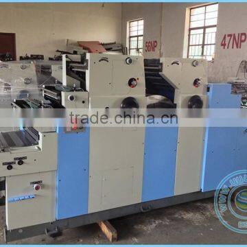 2 Color Double Coding High Speed Offset Printer photo-4