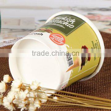 4 oz Foof Grade Ivory Board Yogurt/insaant Noodles Paper Bowl With Lid photo-5
