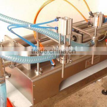 5-100ml Double Head Liquid Softdrink Pneumatic Filling Machine