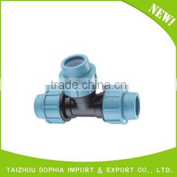 Hot Sale Vegetable Irrigation China Supplier pp Compression Fitting Pipe Quick Reducing Coupling photo-2