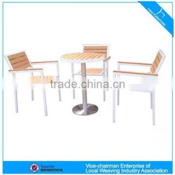 Modern Stylish Outdoor Poly Wood Dining Set