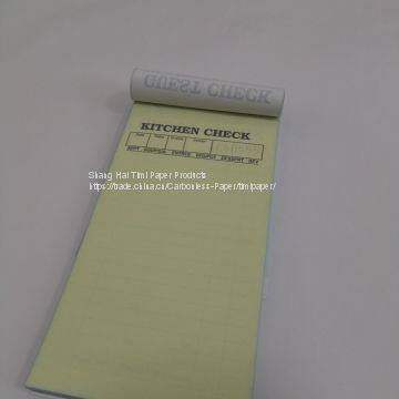 Green Color 2parts Carbonless Guest Check CT-G7000 photo-3